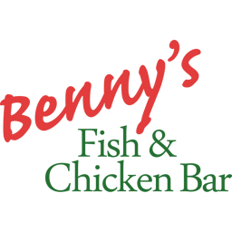 Benny's Fish and Chicken Bar logo.